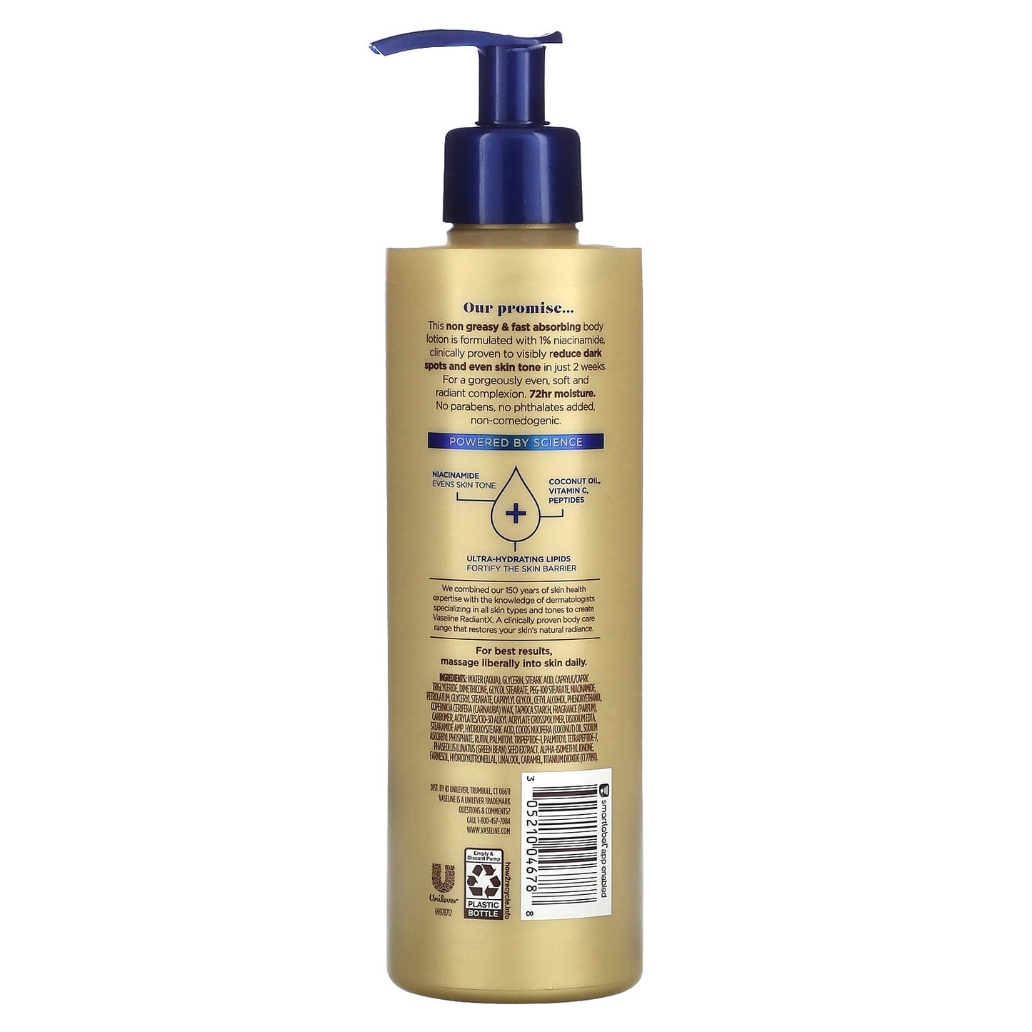 Vaseline, RadiantX, Nourishing Body Lotion, 11 fl oz (325 ml) - Image 2