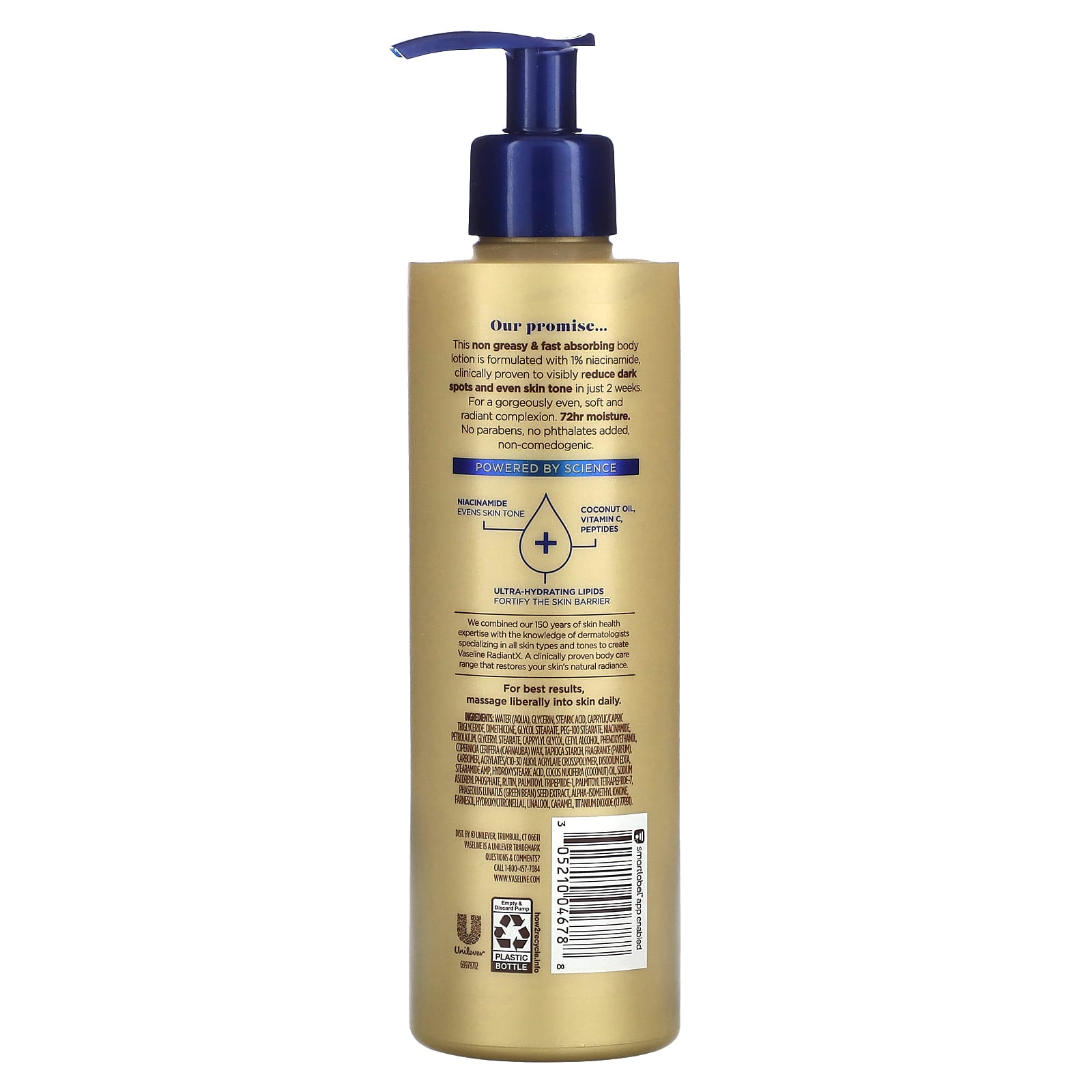 Vaseline, RadiantX, Nourishing Body Lotion, 11 fl oz (325 ml) - Image 2