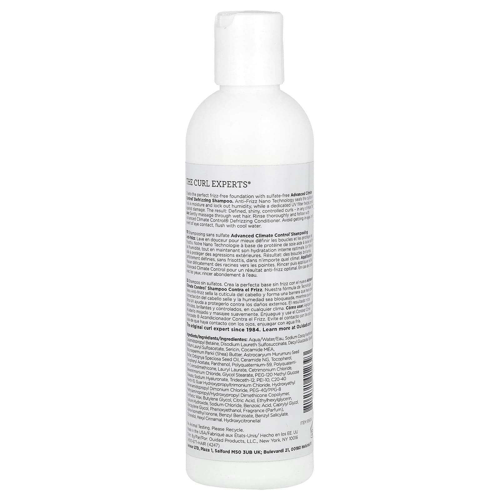 Ouidad, Advanced Climate Control®, Defrizzing Shampoo, All Curl Types, 8.5 fl oz (250 ml) - Image 2
