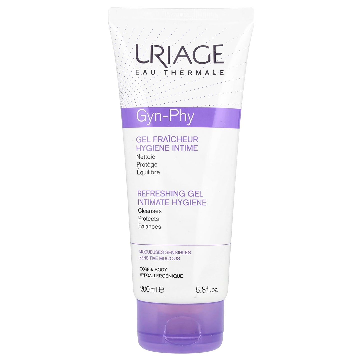Uriage, Gyn-Phy, Refreshing Gel Intimate Hygiene, 6.8 fl oz (200 ml) - Image 1