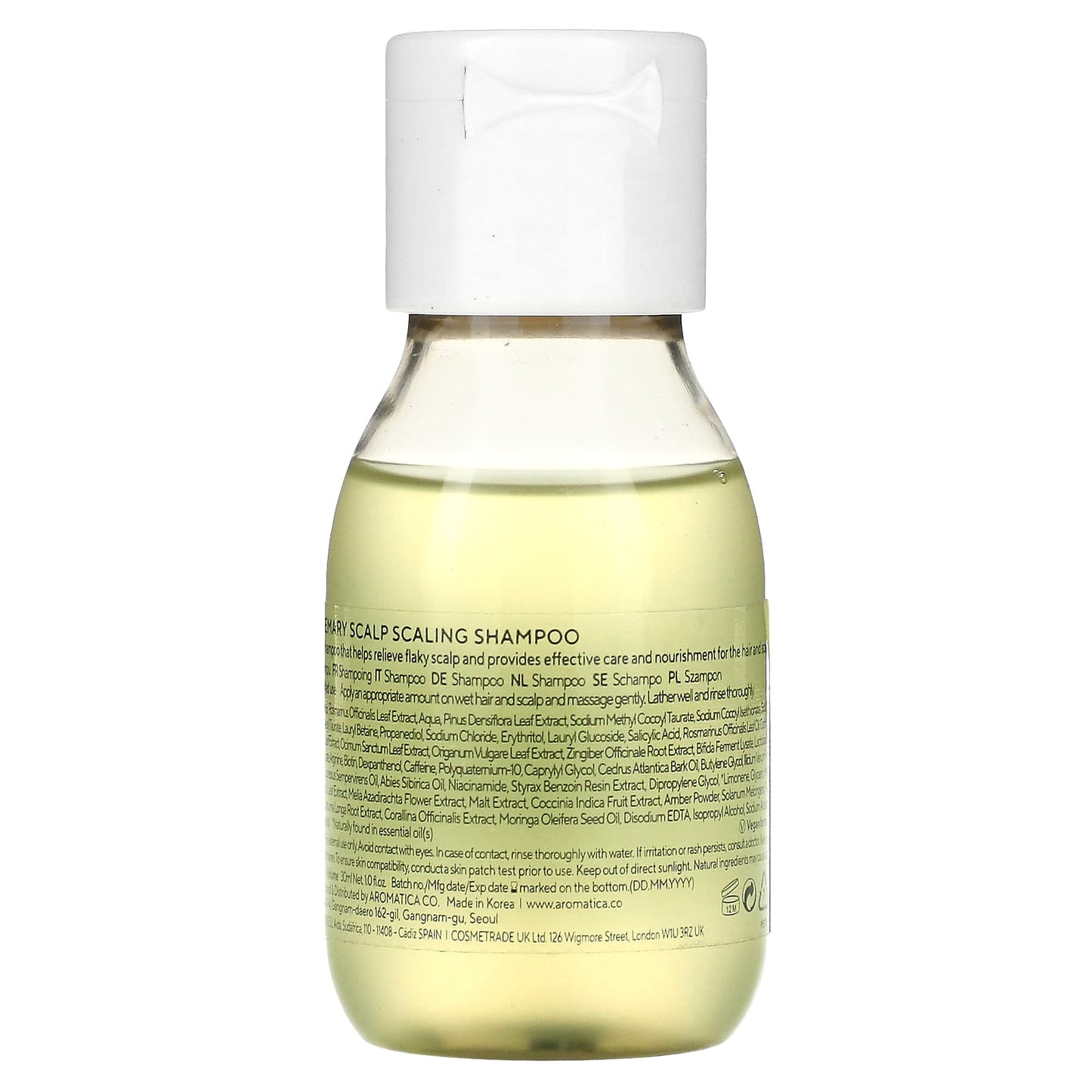 Aromatica Rosemary Scalp Shampoo for Flaky Scalp Relief - Image 2