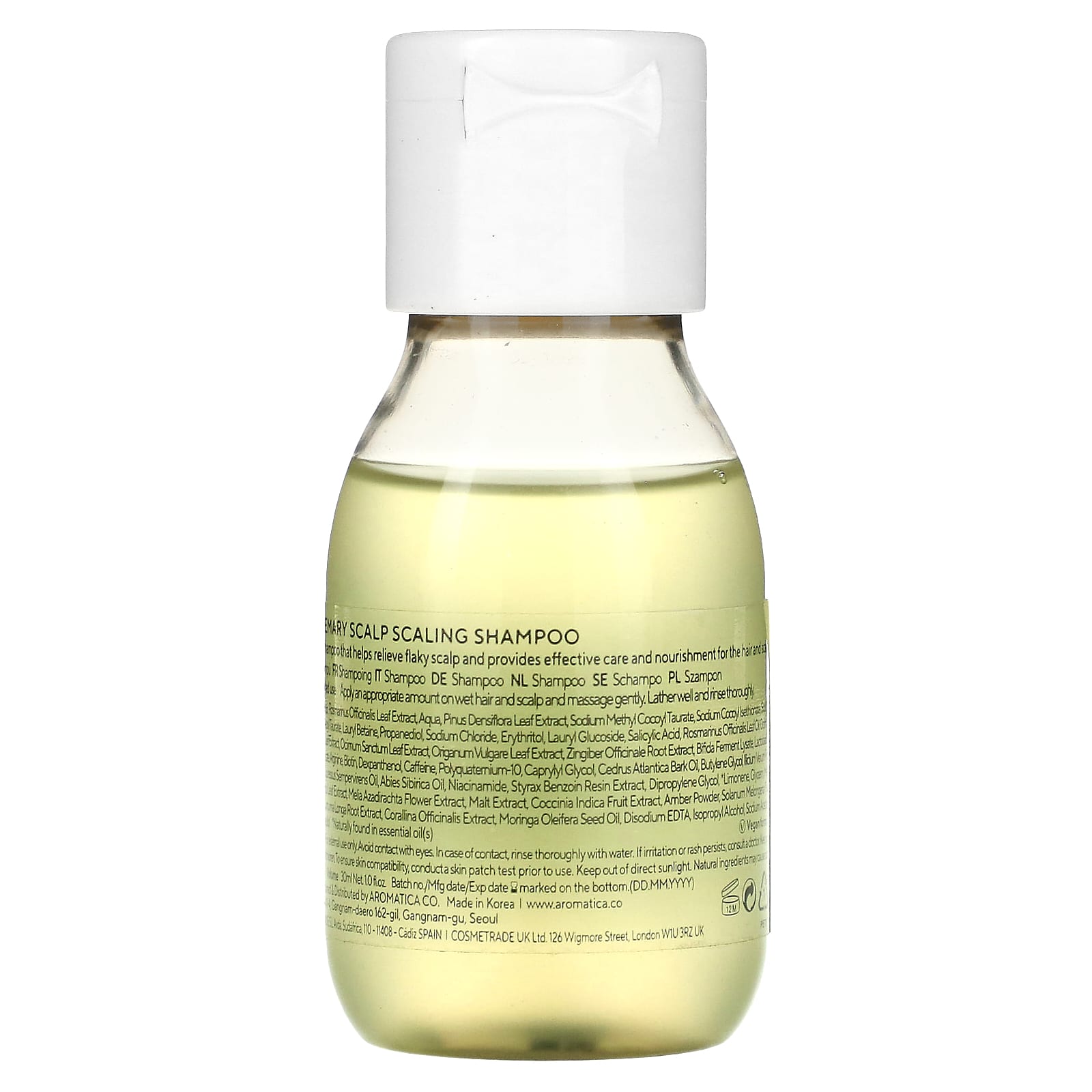 Aromatica Rosemary Scalp Shampoo for Flaky Scalp Relief - Image 2