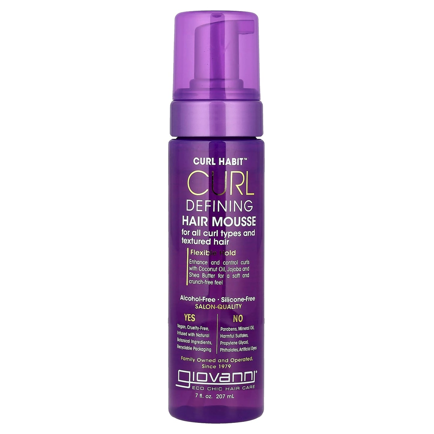 Giovanni Curl Habit Defining Hair Mousse for All Curl Types - Image 1