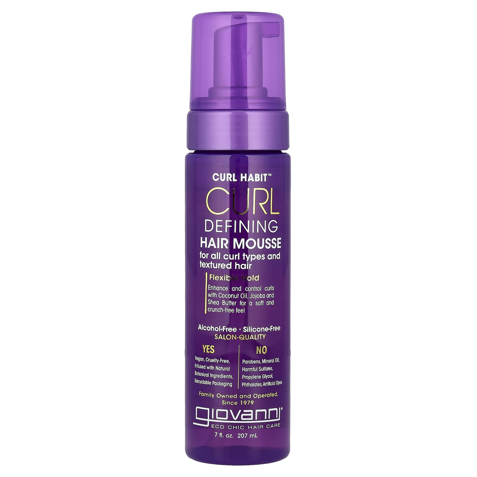 Giovanni Curl Habit Defining Hair Mousse for All Curl Types - Image 1