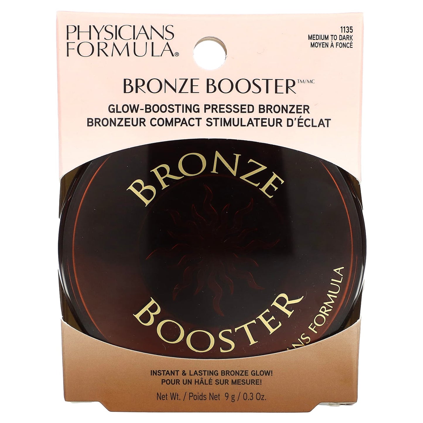 Physicians Formula, Bronze Booster, Glow-Boosting Pressed Bronzer, 1135 Medium to Dark, 0.3 oz (9 g) - Image 2