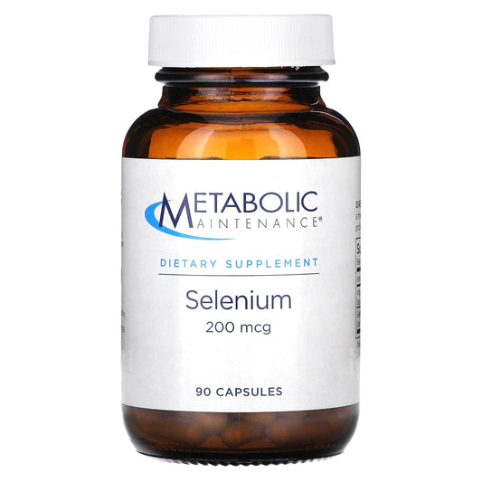 Metabolic Maintenance, Selenium, 200 mcg, 90 Capsules - Image 1