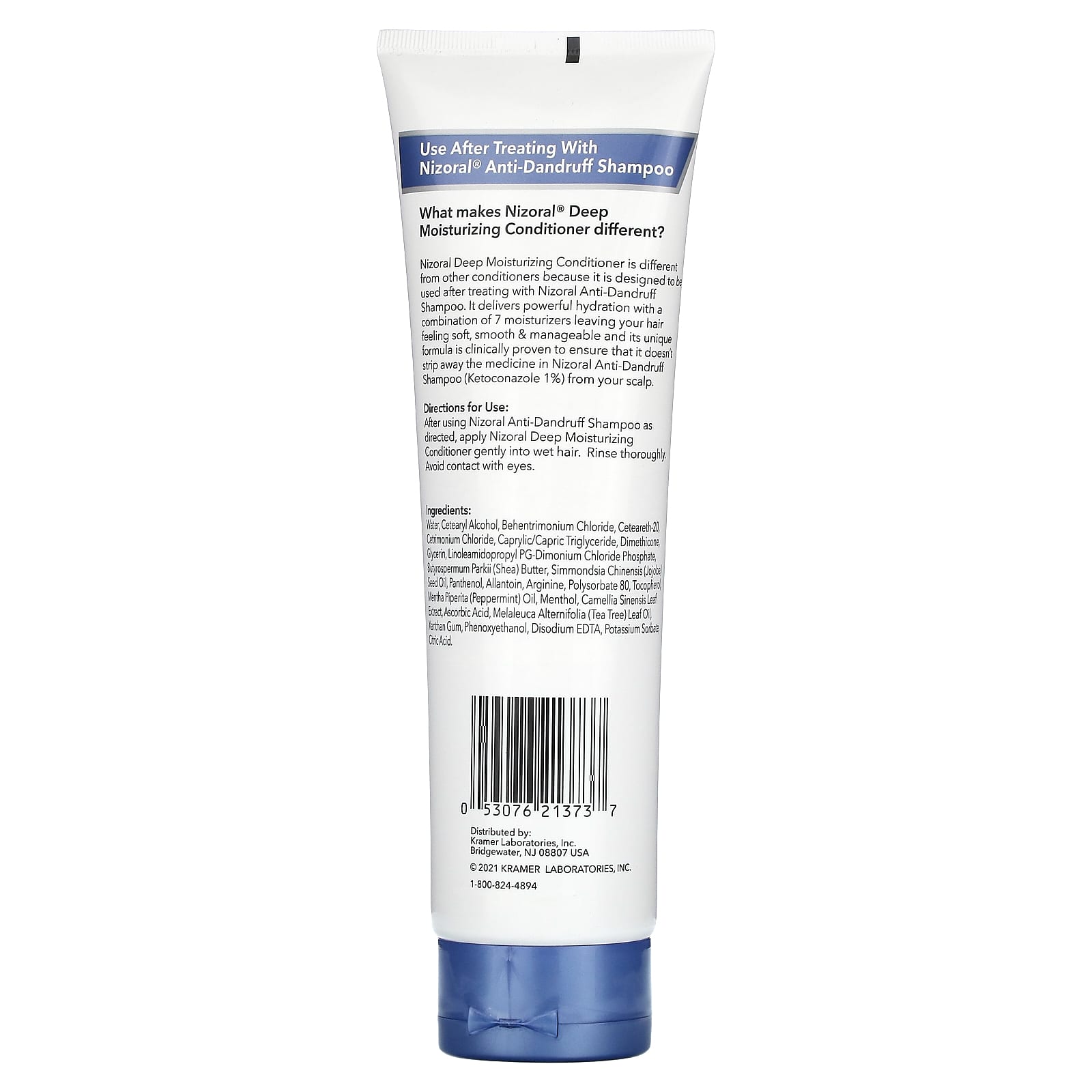 Nizoral, Deep Moisturizing Conditioner, With Mint & Tea Tree Oil, 9.4 fl oz (278 ml) - Image 2