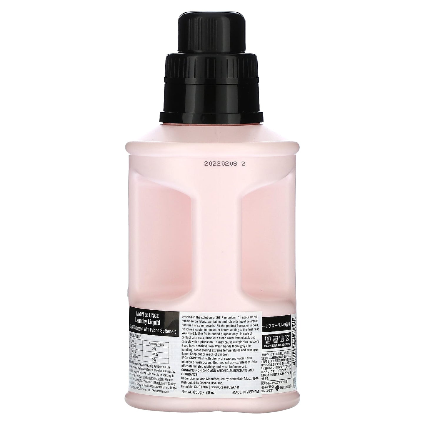 Lavons, Laundry Liquid with Fabric Softener, Sweet Floral , 30 oz (850 g) - Image 2