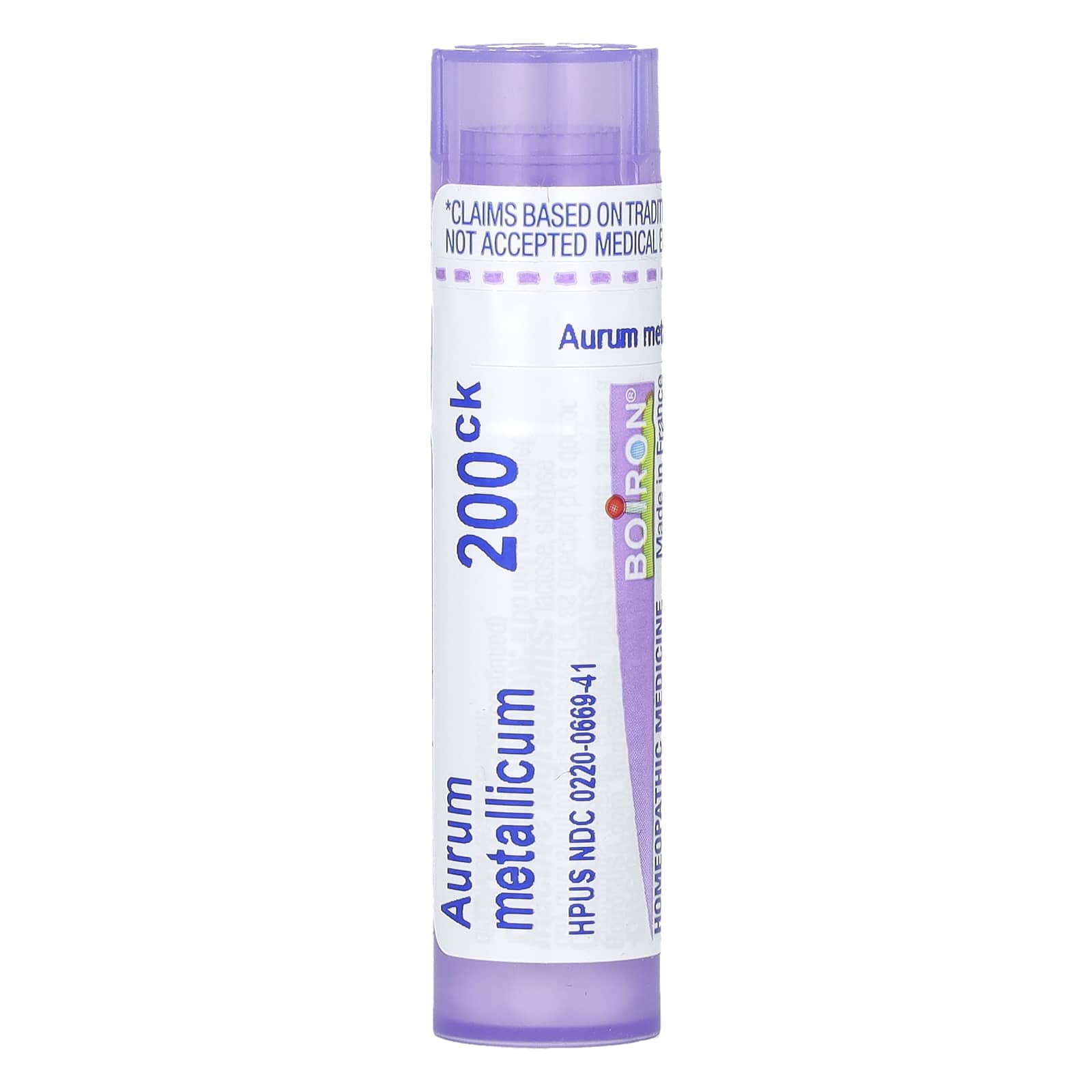 Boiron Stress Relief with Aurum Metallicum 200CK Homeopathic Pellets - Image 1