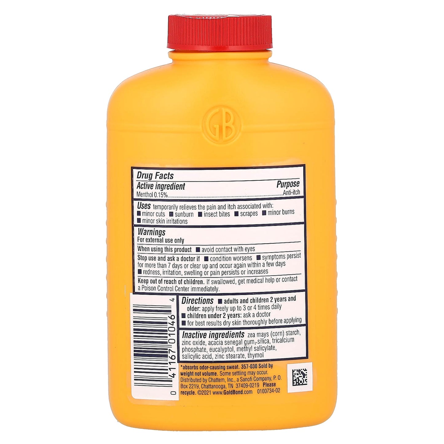 Gold Bond Original Strength Body Powder, 4 oz (113g) - Anti-Ich & Odor Relief - Image 2