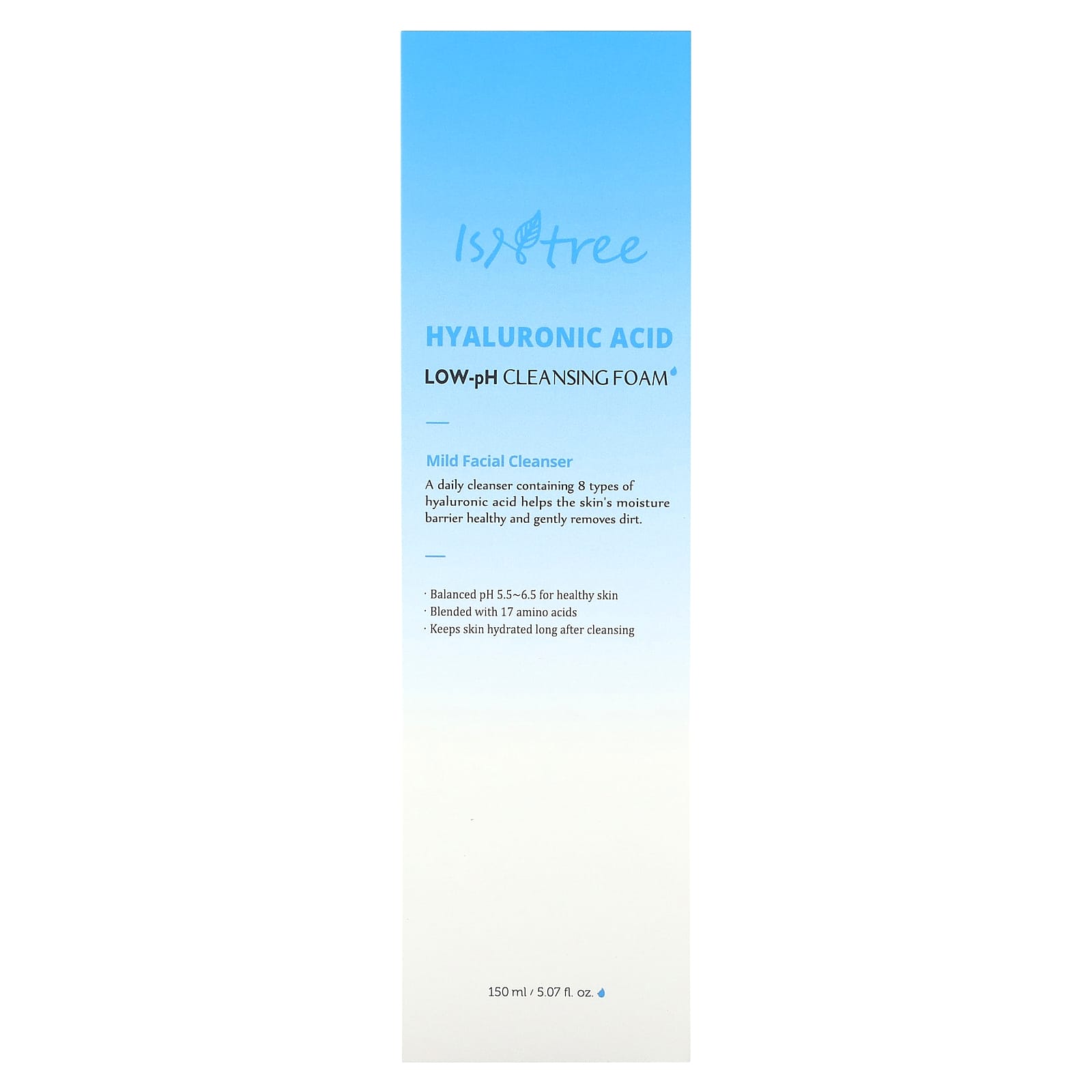 Hyaluronic Acid Cleansing Foam for Healthy, Hydrated Skin by ISNtree - Image 2