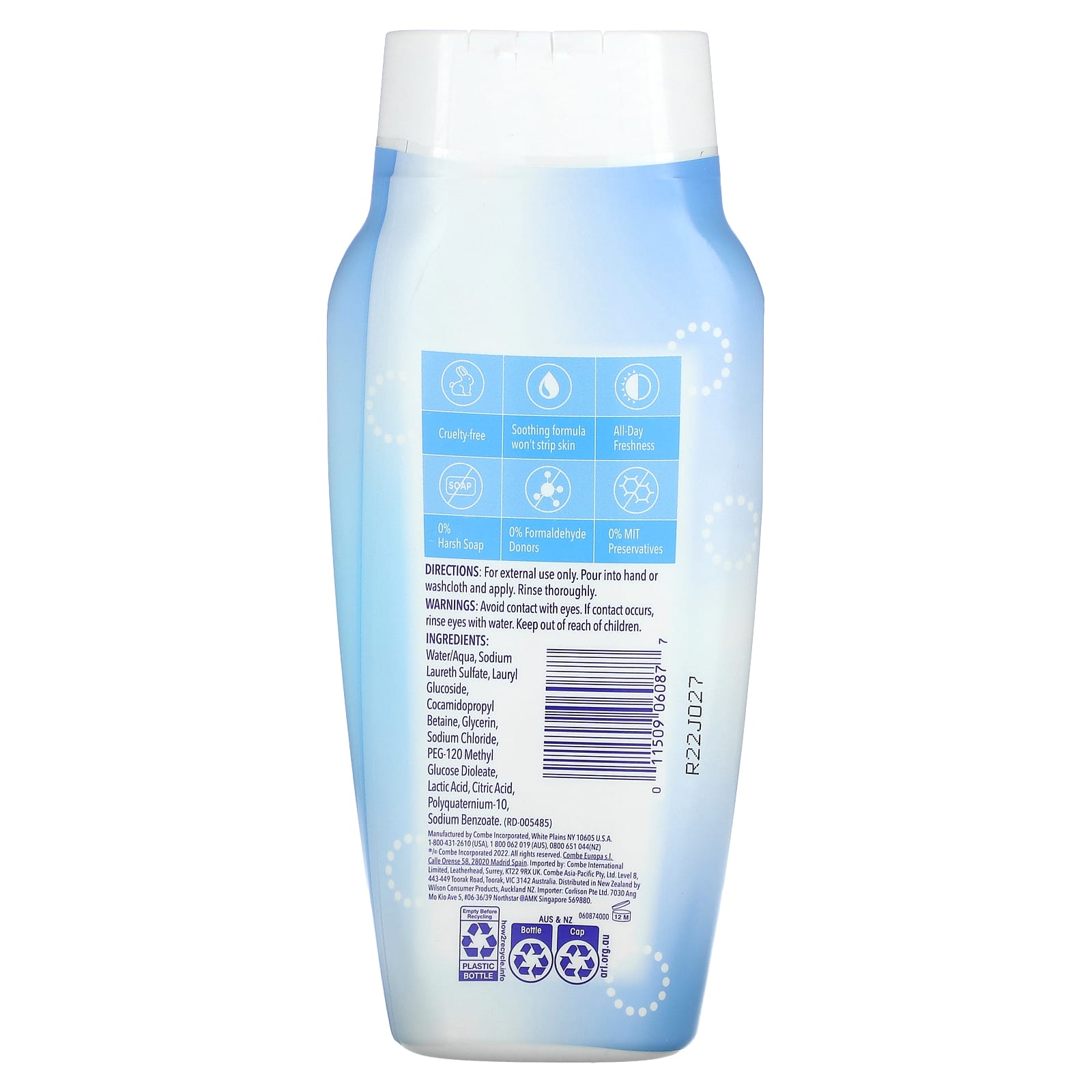 Vagisil, Daily Intimate Wash, Unscented, 12 fl oz (354 ml) - Image 2
