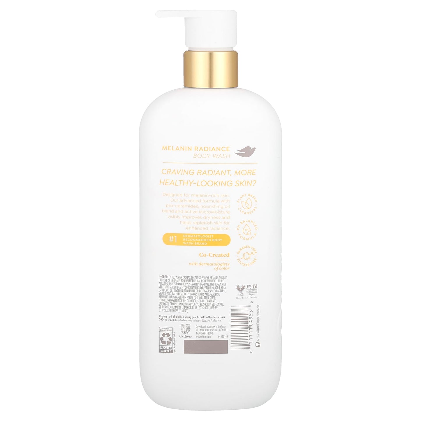 Dove Body Wash for Melanin Radiance 18.5 fl oz - Image 2