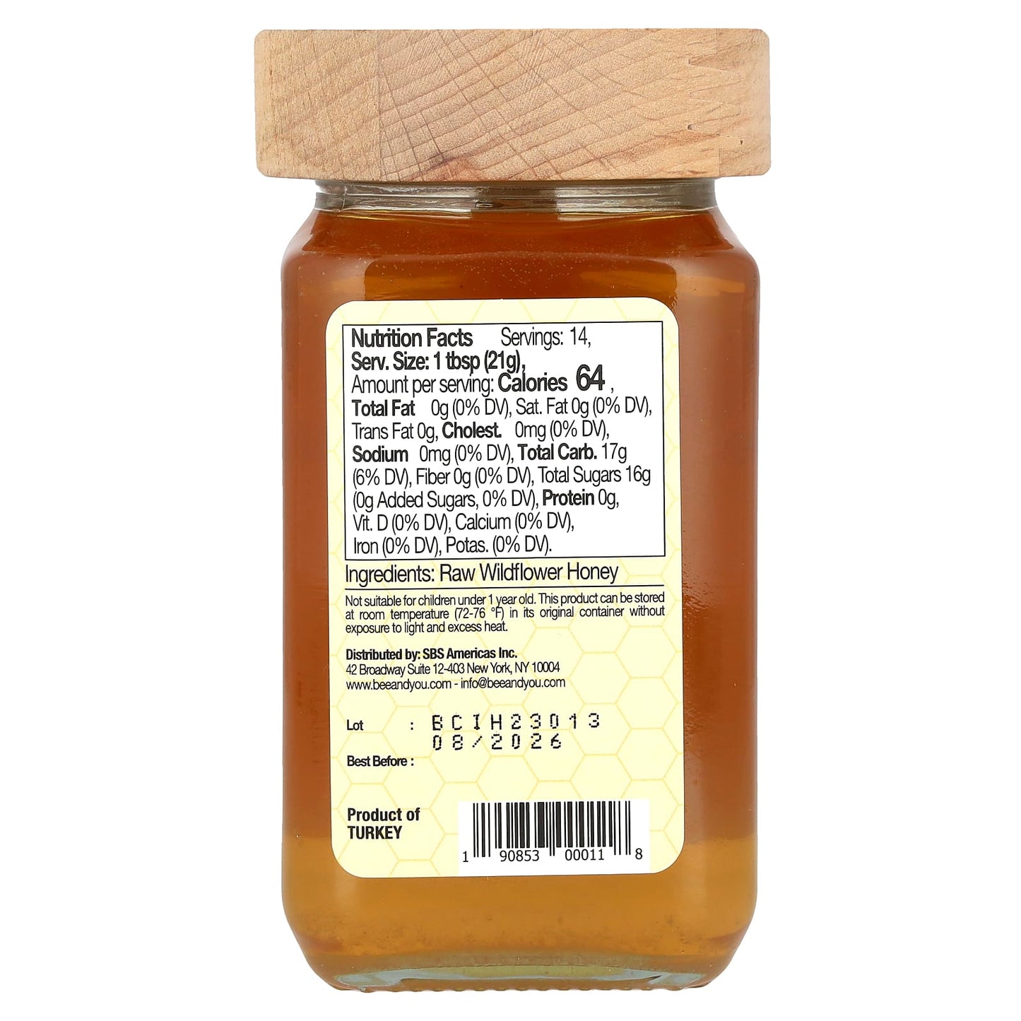 Pure Anatolian Wildflower Honey - 10.6 oz (300g) - 100% Natural - Image 2