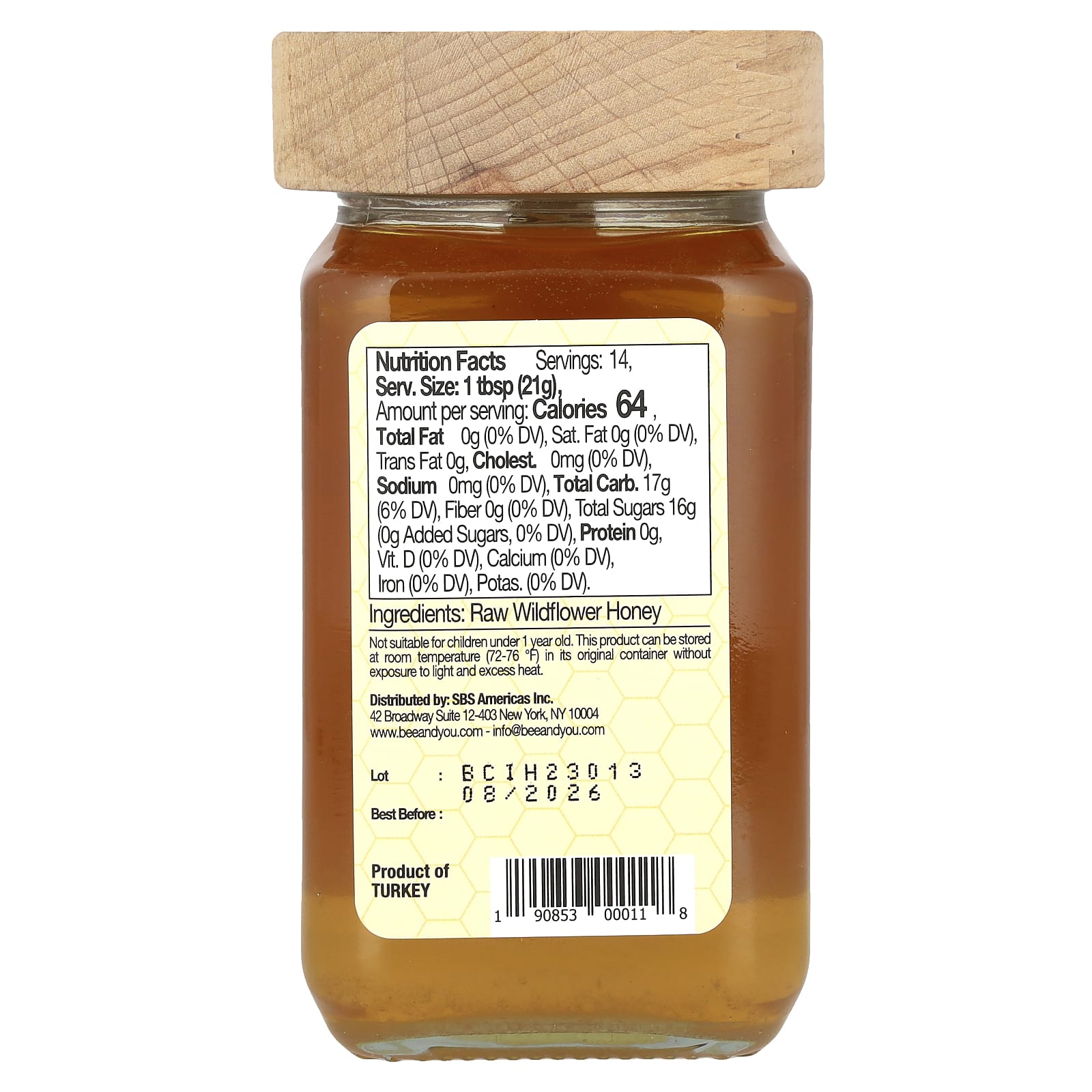 Pure Anatolian Wildflower Honey - 10.6 oz (300g) - 100% Natural - Image 2