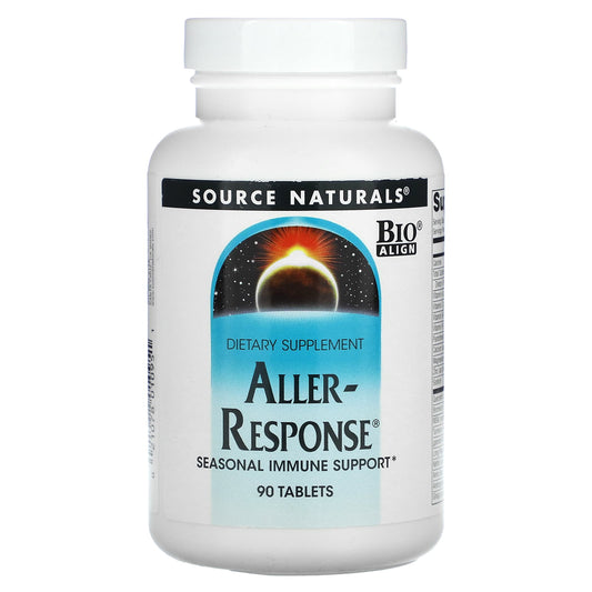 Source Naturals, Aller-Response, 90 Tablets - Image 1
