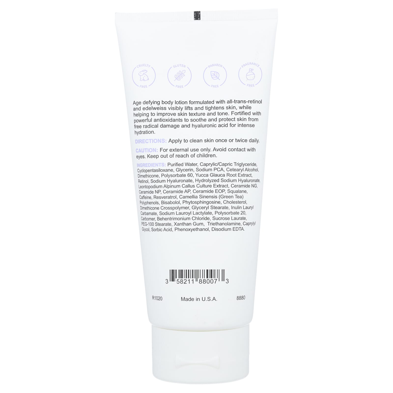 Replenix, Anti-Aging, Retinol Smooth + Tighten Body Lotion, 6.7 fl oz (200 ml) - Image 2