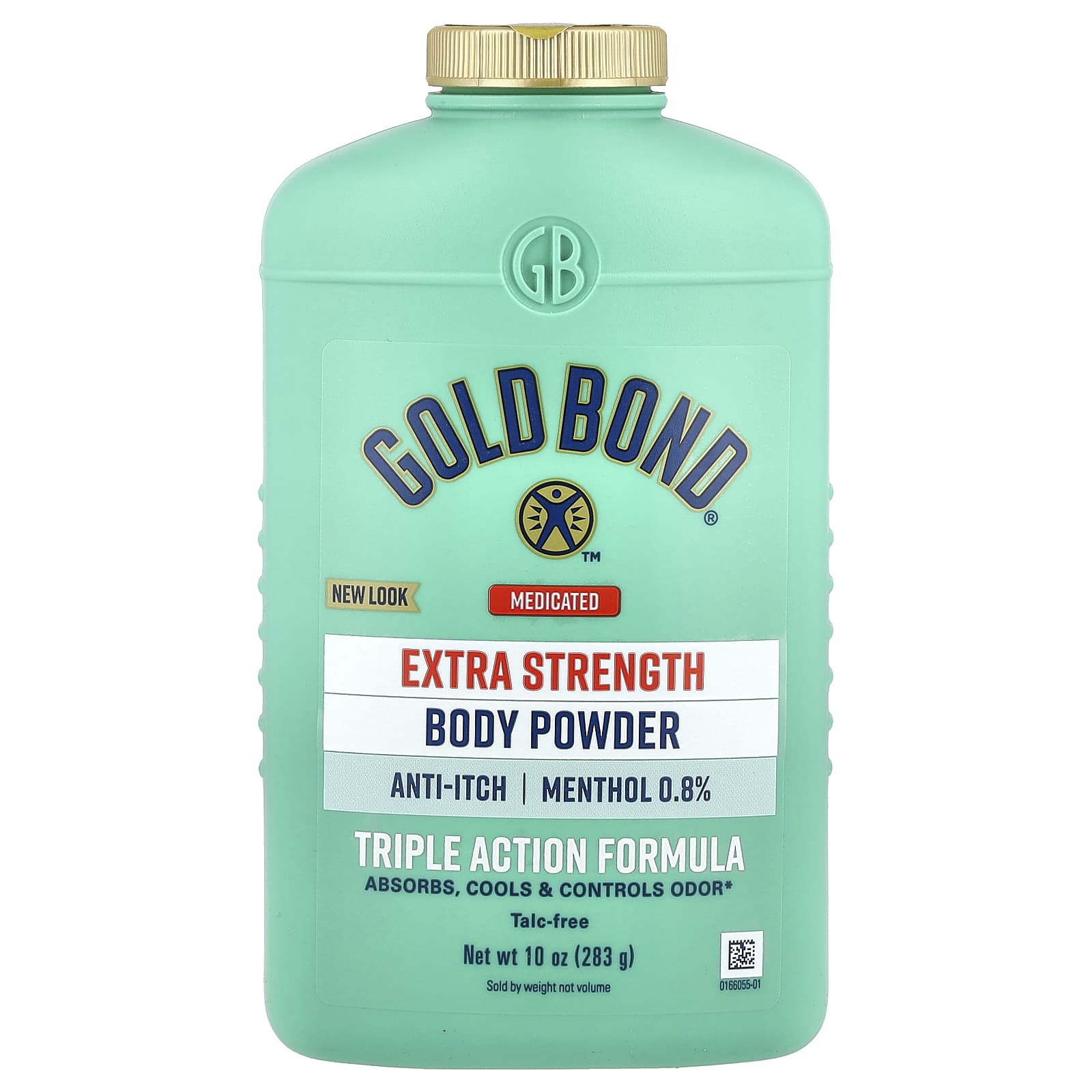 Gold Bond Extra Strength Medicated Body Powder, 10 oz, Talc Free - Image 1