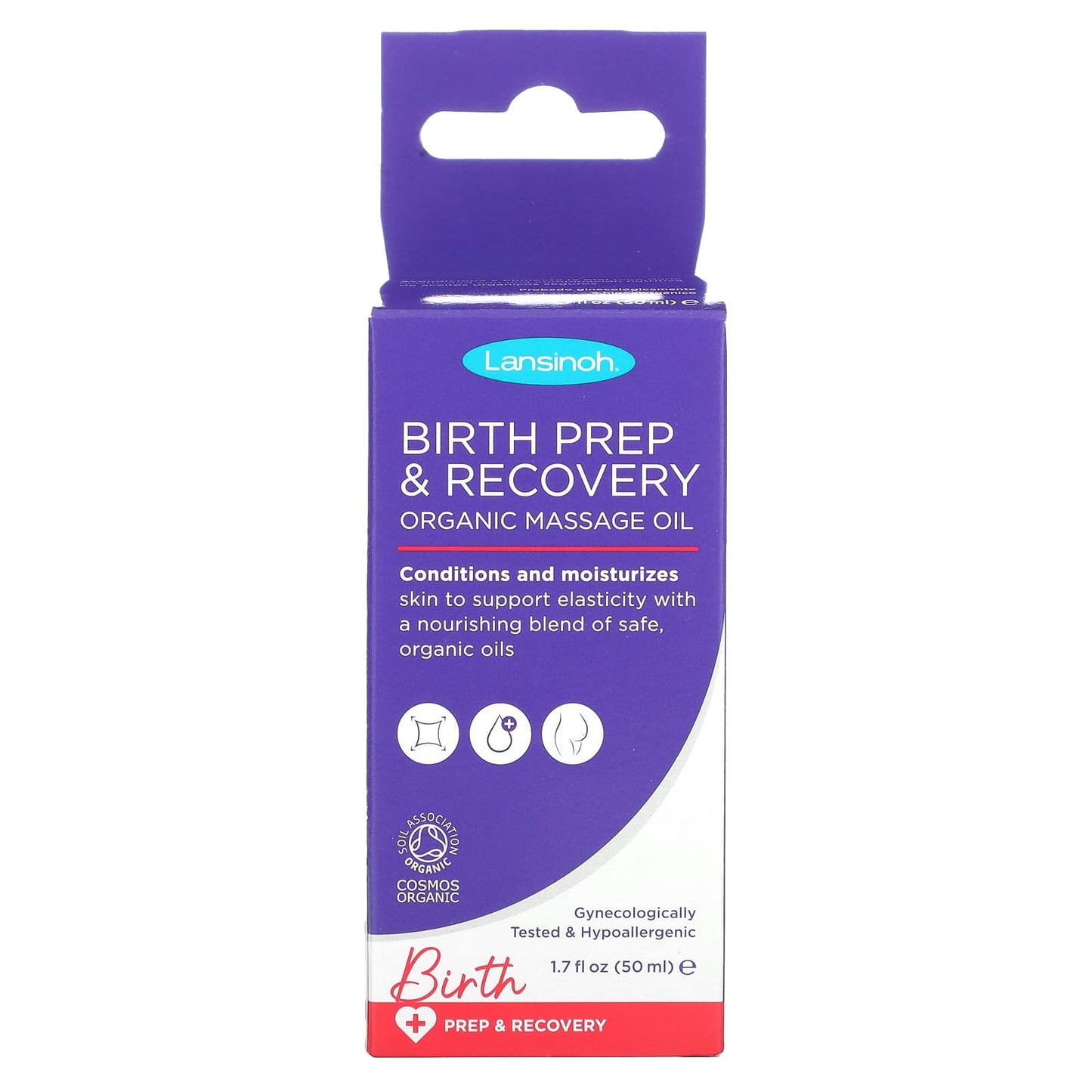 Lansinoh, Birth Prep & Recovery, Organic Massage Oil, 1.7 fl oz (50 ml) - Image 2