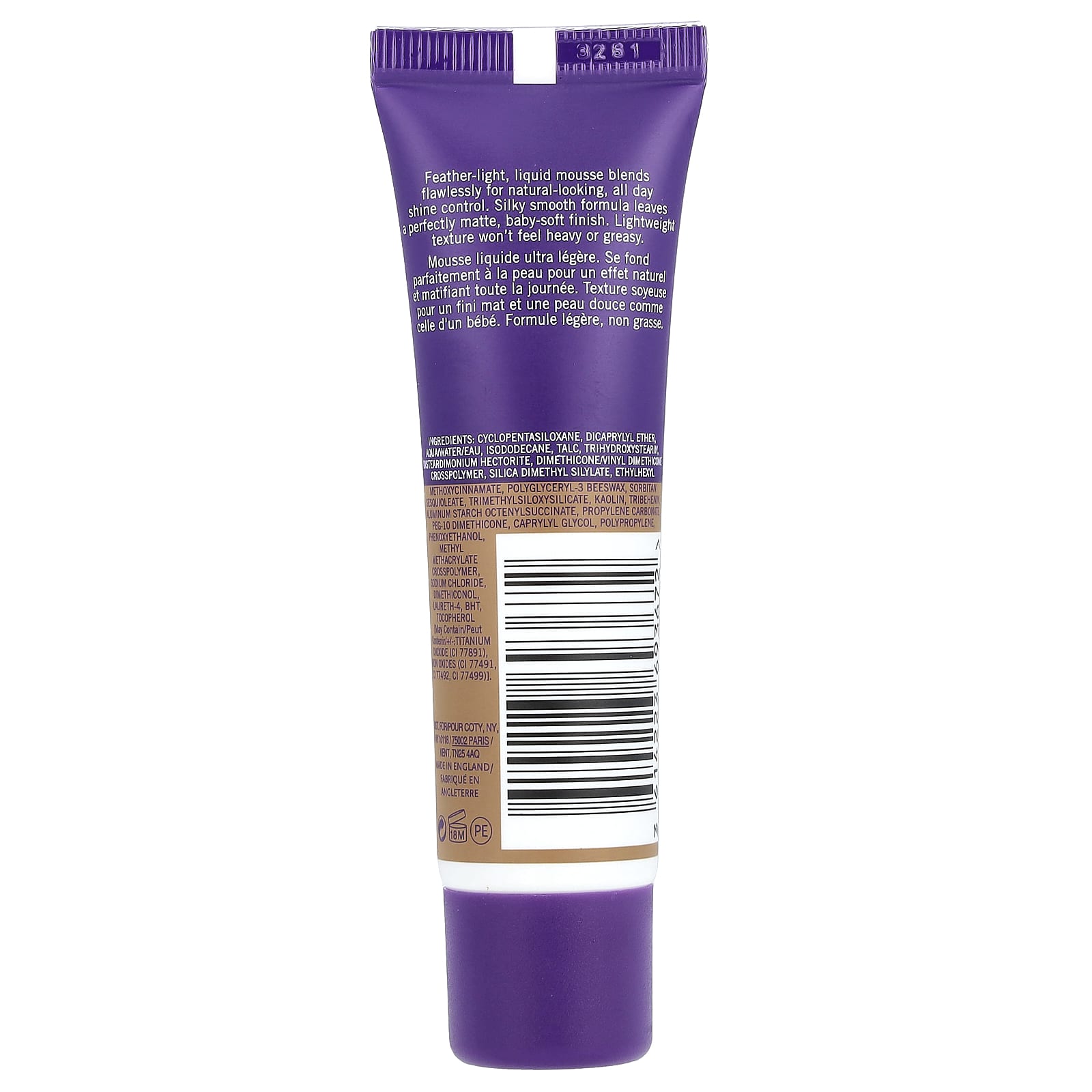 Rimmel London, Stay Matte, Full Coverage Mattifying Foundation, 502 Warm Caramel, 1 fl oz (30 ml) - Image 2