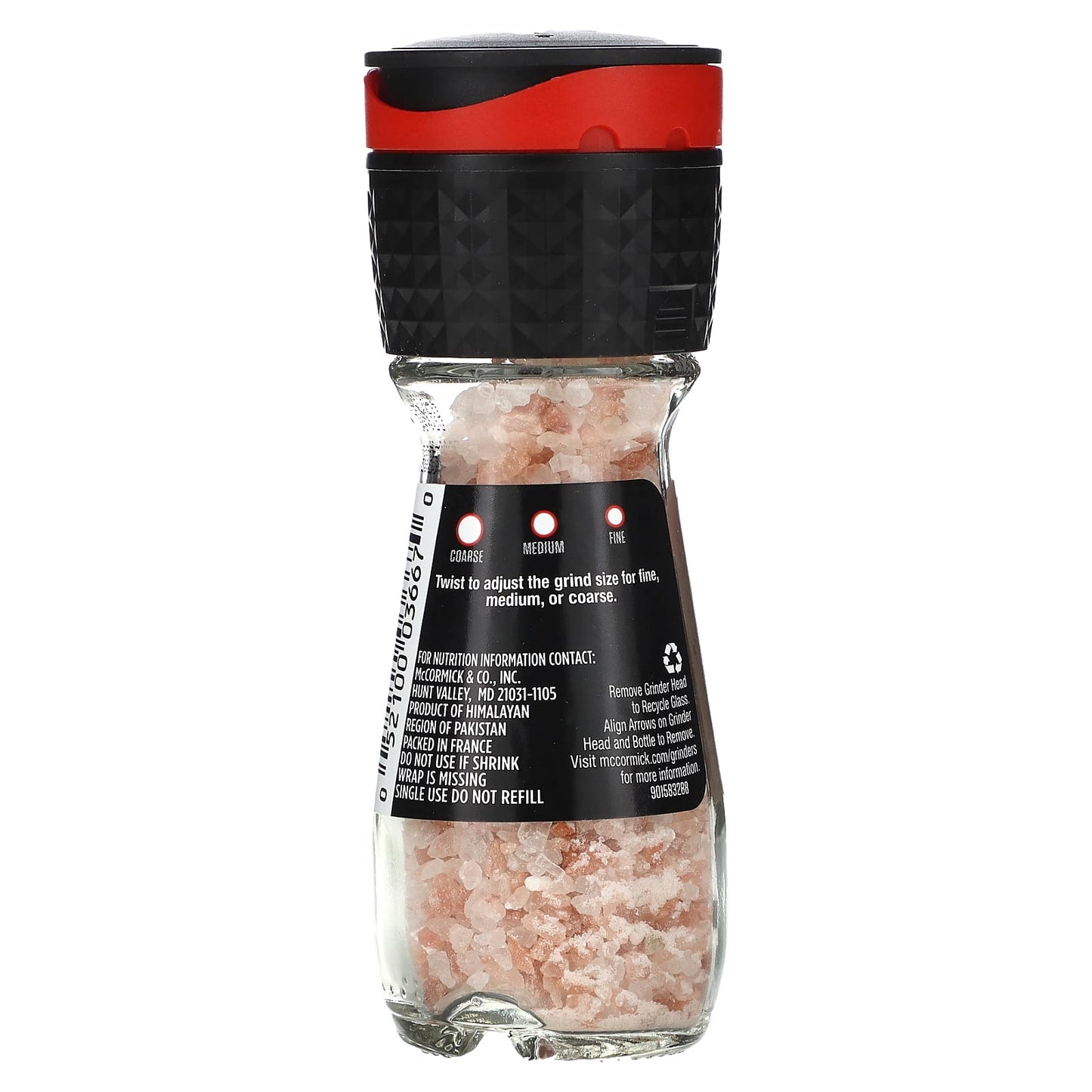 McCormick, Himalayan Pink Salt  Grinder, 2.5 oz (70 g) - Image 2