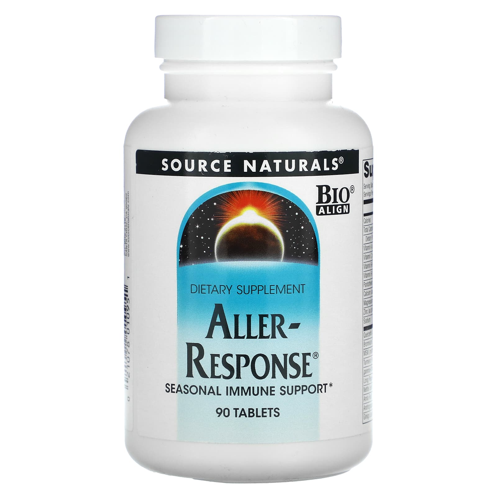 Source Naturals, Aller-Response, 90 Tablets - Image 1