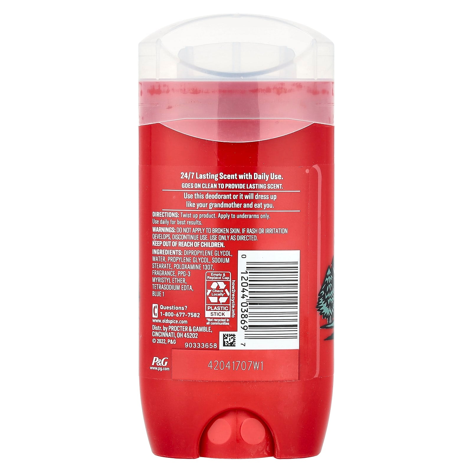 Old Spice, Deodorant, Wolfthorn, 3 oz (85 g) - Image 2