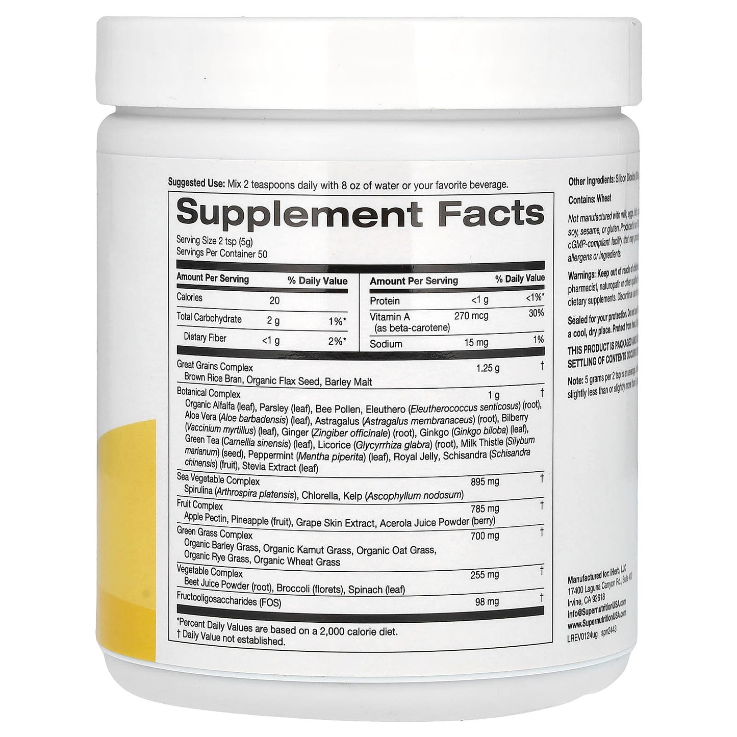 Boost Energy & Immunity with Super Nutrition Super Greens - Image 2