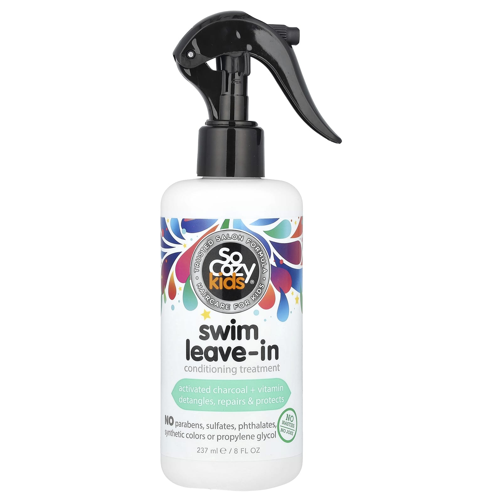 SoCozy, Kids, Swim Leave-in Conditioning Treatment, 8 fl oz (237 ml) - Image 1