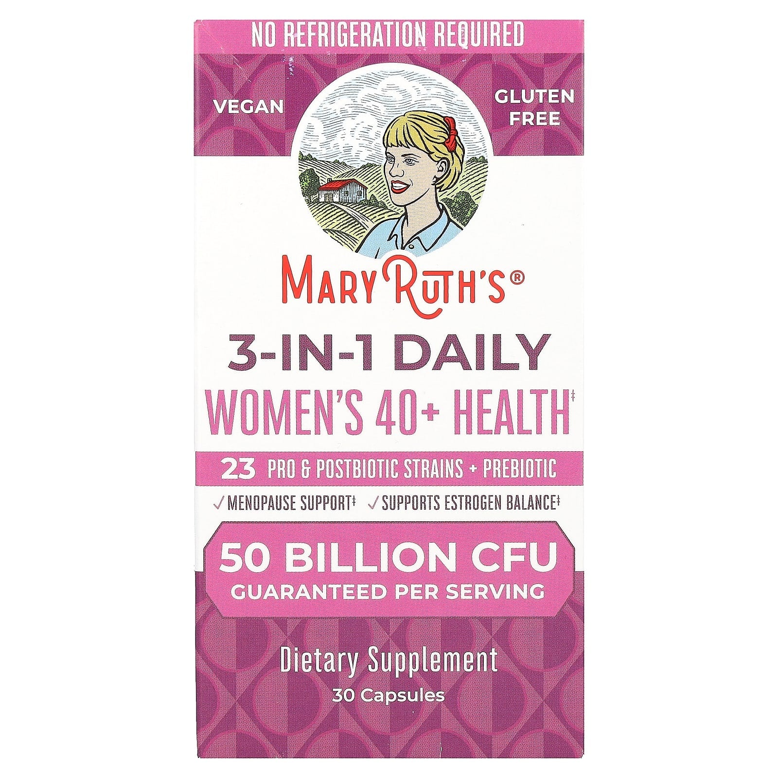MaryRuth's, 3-In-1 Daily Women's 40+ Health, 30 Capsules - Image 1