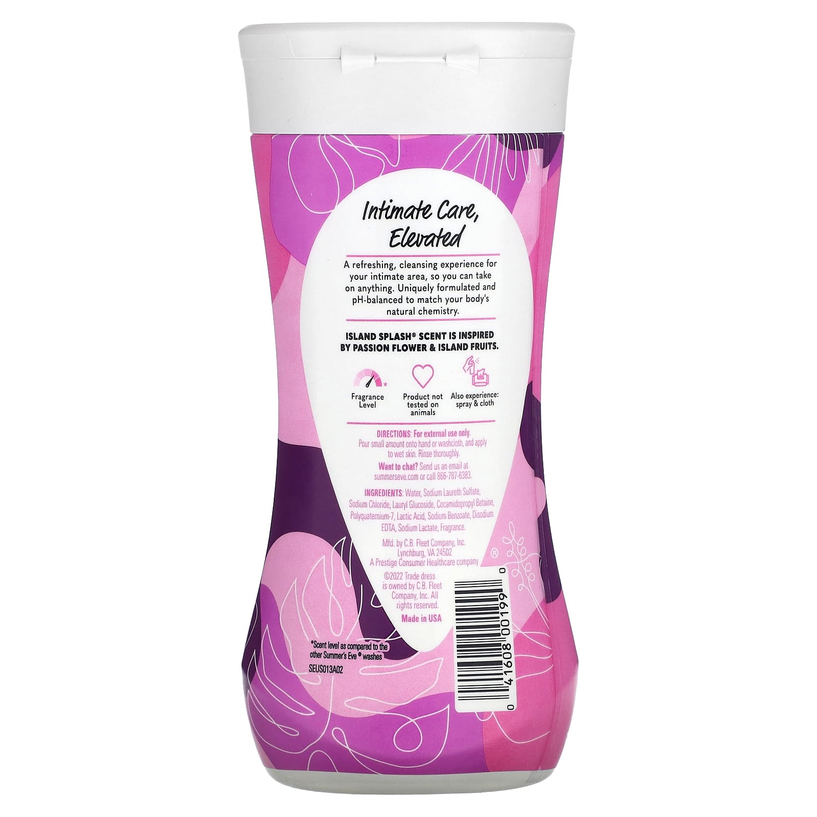 Summer's Eve, Daily Refreshing Wash, Island Splash , 9 fl oz (266 ml) - Image 2