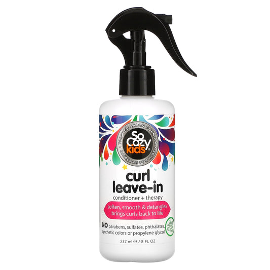 SoCozy, Kids, Curl Leave-in Conditioner + Therapy,  8 fl oz (237 ml) - Image 1