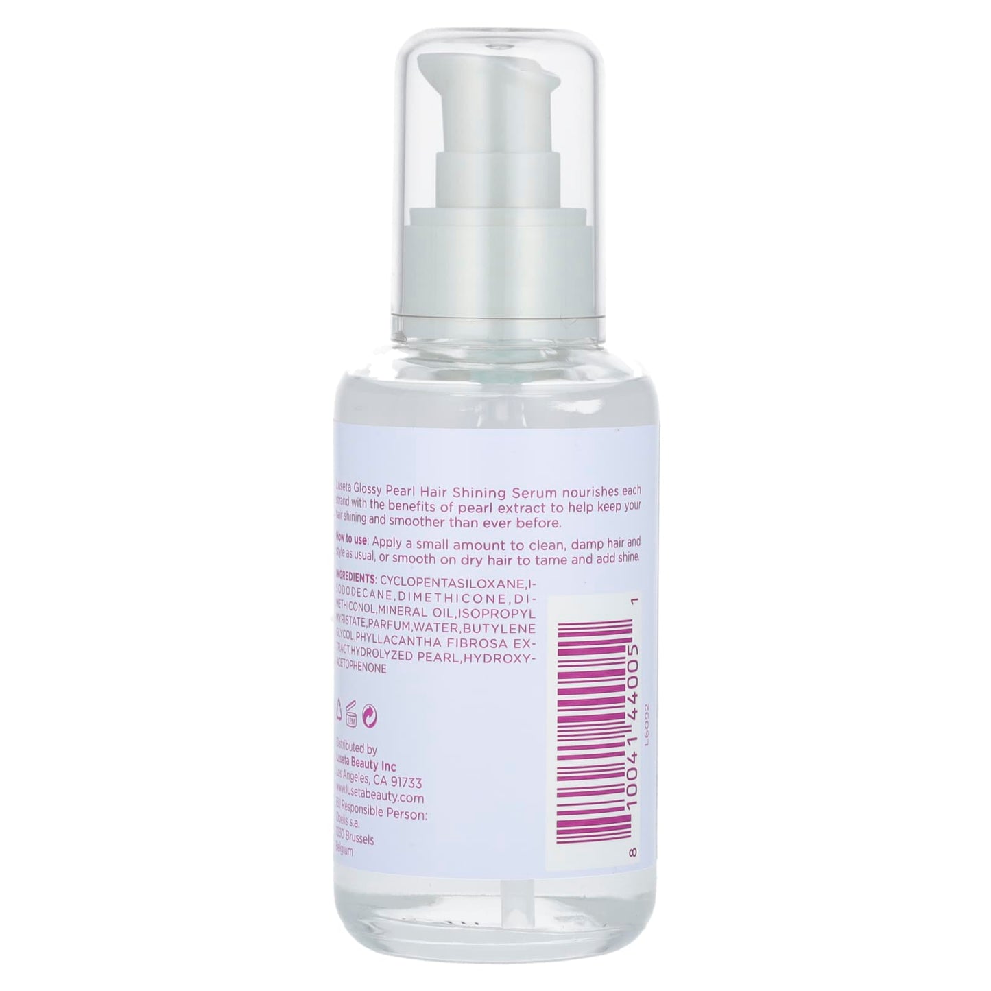 Luseta Beauty, Glossy Pearl, Hair Shining Serum, For All Hair Types, 3.38 fl oz (100 ml) - Image 2