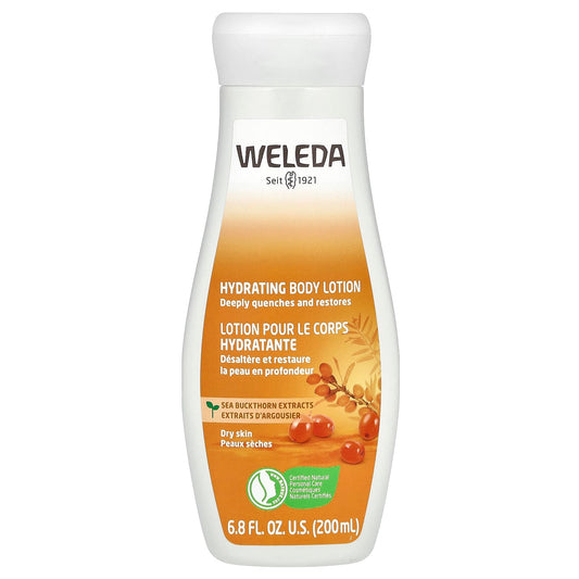 Weleda, Hydrating Body Lotion, Sea Buckthorn Extracts, 6.8 fl oz (200 ml) - Image 1