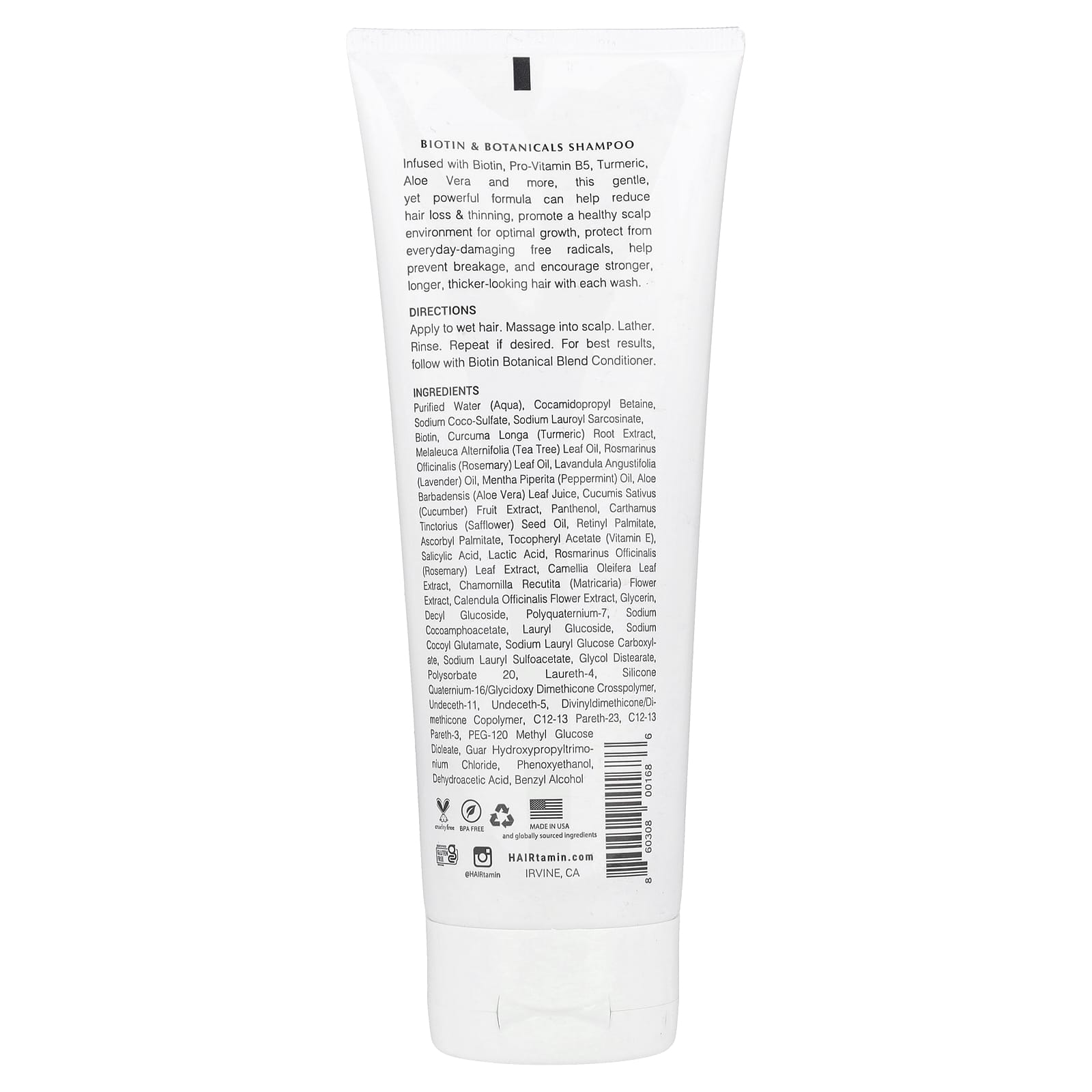 Biotin Shampoo for Stronger, Longer Hair | HAIRtamin - Image 2