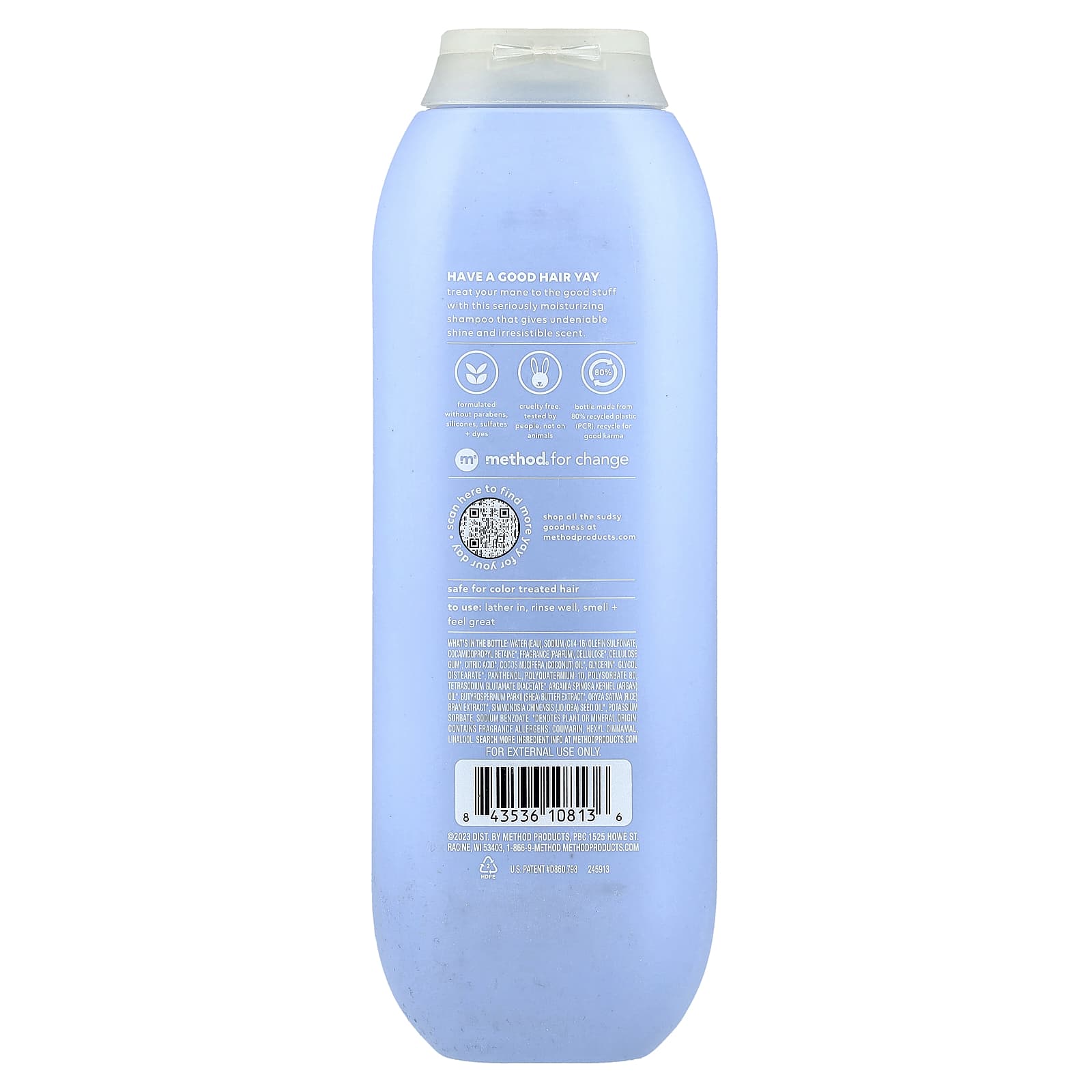 Method, Moisturizing Shampoo, Simply Nourish, 14 fl oz (414 ml) - Image 2