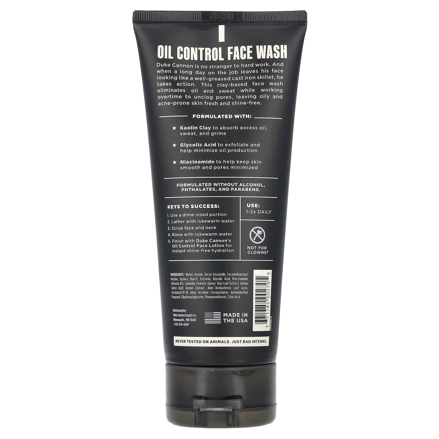 Oily Skin Face Wash - Fragrance-Free, Non-Comedogenic, 6 fl oz - Image 2