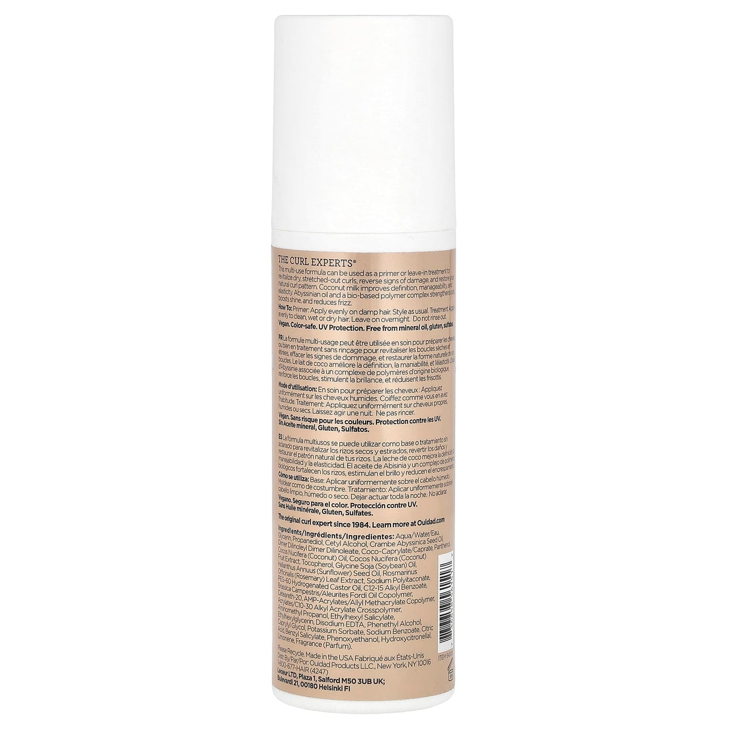 Ouidad, Curl Shaper®, Memory Maker 3-In-1 Revitalizing Milk, 8.5 fl oz (250 ml) - Image 2