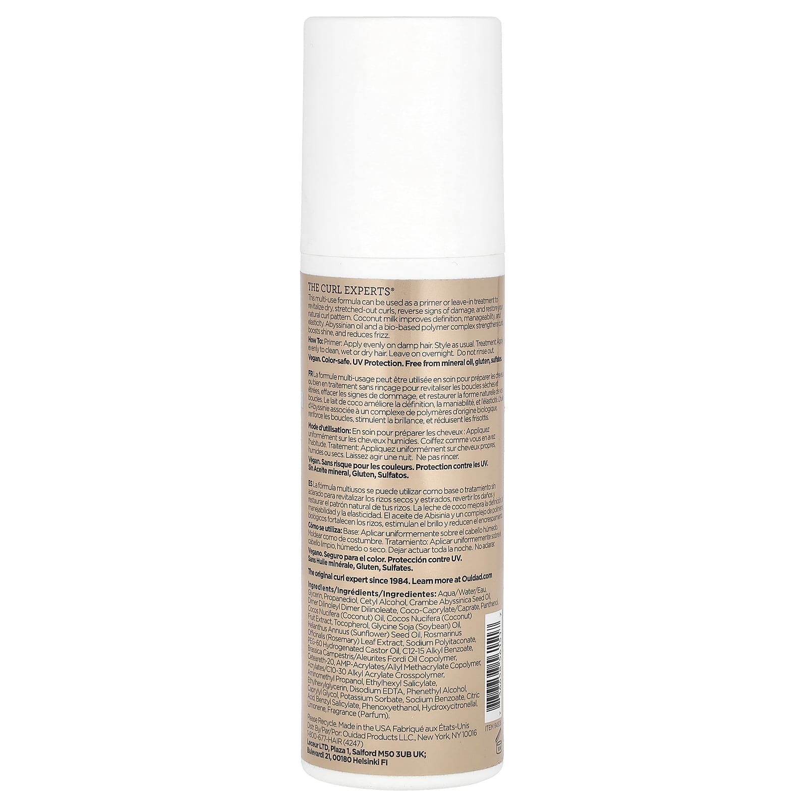 Ouidad, Curl Shaper®, Memory Maker 3-In-1 Revitalizing Milk, 8.5 fl oz (250 ml) - Image 2
