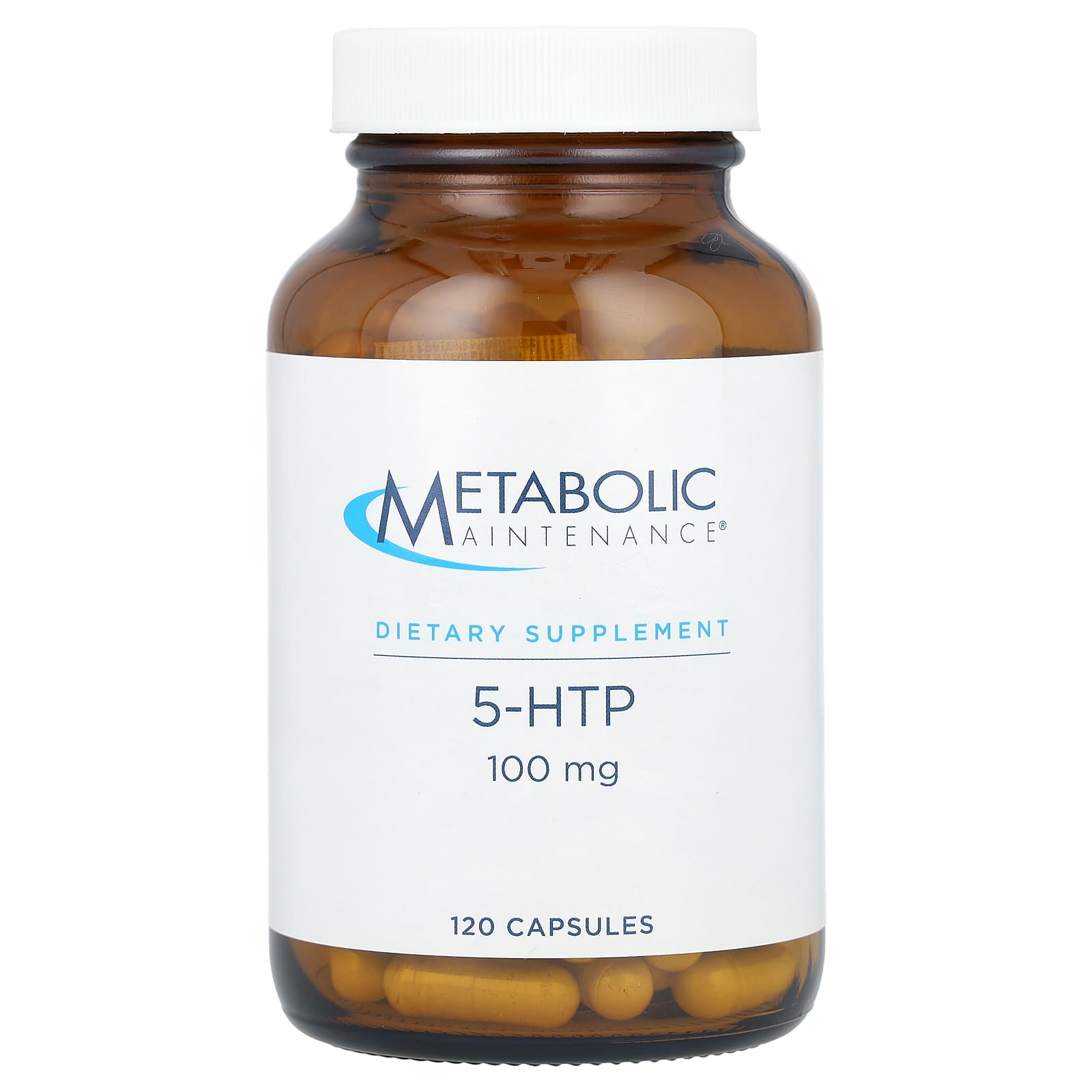 Metabolic Maintenance, 5-HTP, 100 mg, 120 Capsules - Image 1