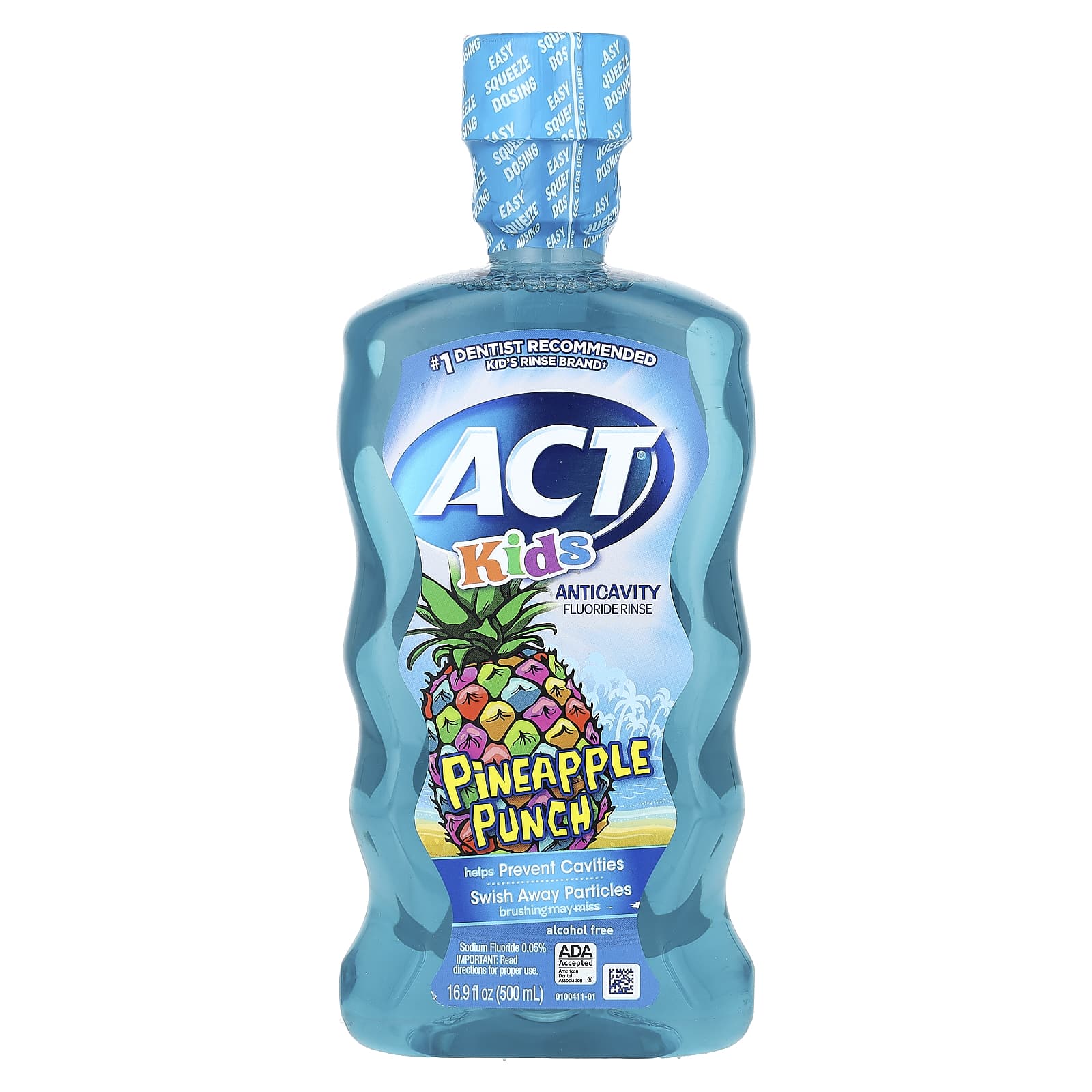 Act Kids Anticavity Rinse - Pineapple Punch, 16.9 fl oz - Image 1