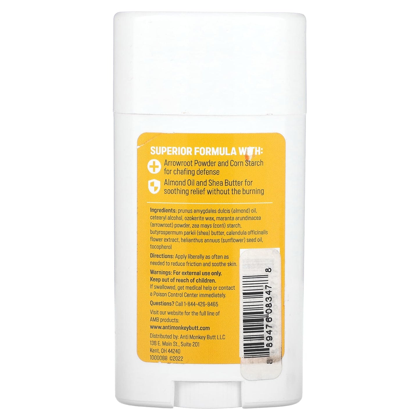 Soothe Chafed Skin with Anti Monkey Butt Friction Fighter Stick - Image 2