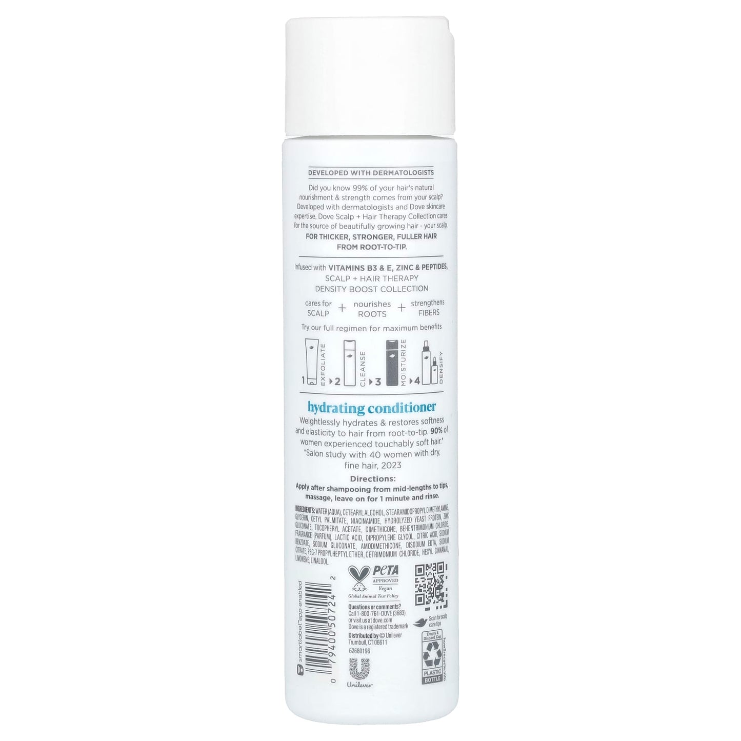 Dove Scalp + Hair Therapy Hydrating Conditioner 9.25oz - Image 2