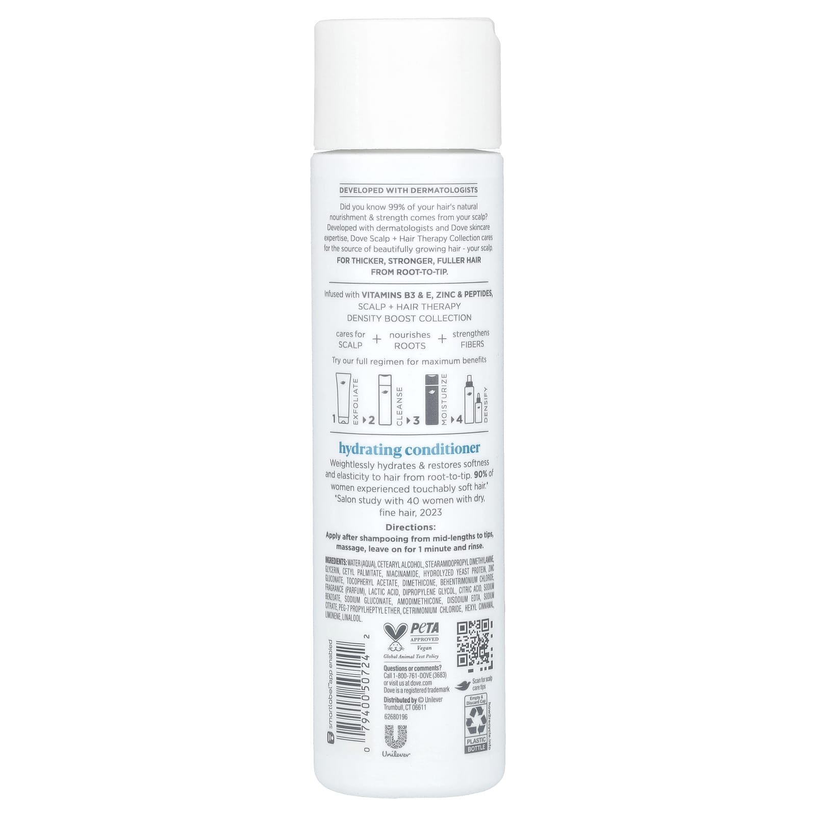 Dove Scalp + Hair Therapy Hydrating Conditioner 9.25oz - Image 2
