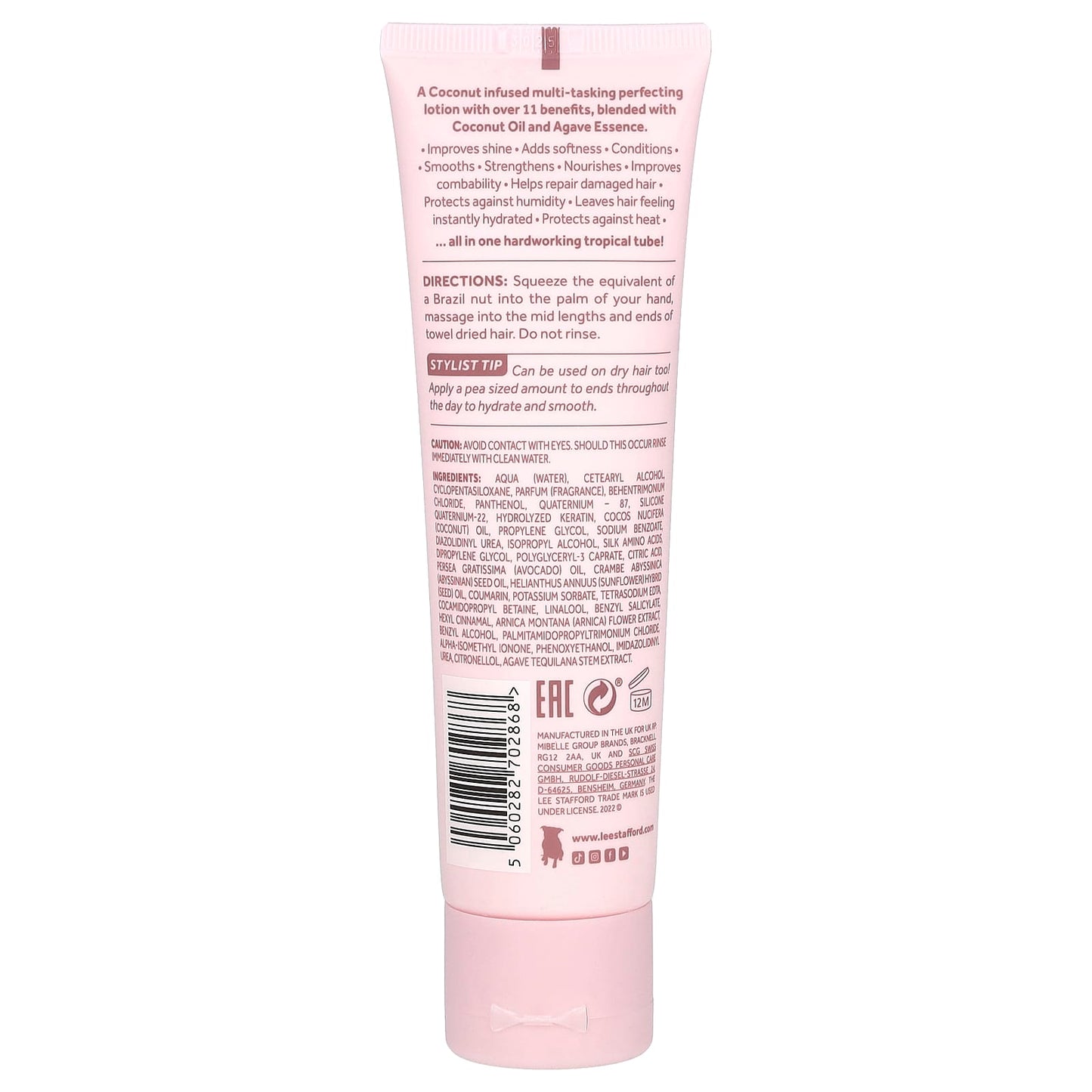Lee Stafford, Coco Loco, Blow & Go, 11-In-1-Lotion, 3.3 fl oz (100 ml) - Image 2