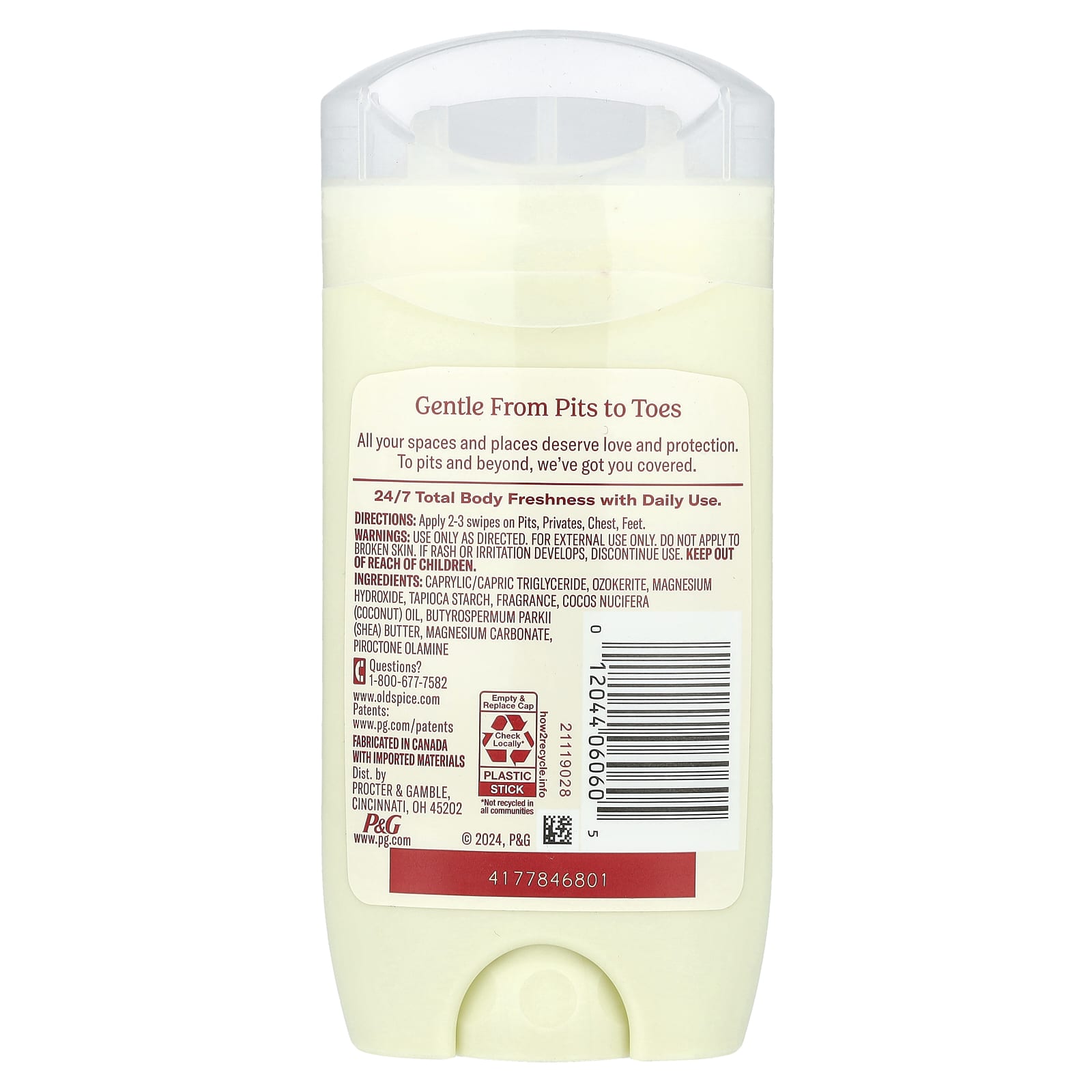 Old Spice, Total Body, Deodorant Stick, Fiji , 3 oz (85 g) - Image 2