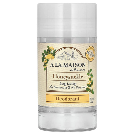 Long-Lasting Aluminum-Free Deodorant in Honeysuckle | A La Maison - Image 1