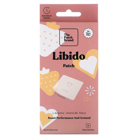 The Patch Brand, Libido Patch , 15 Clear Patches - Image 1
