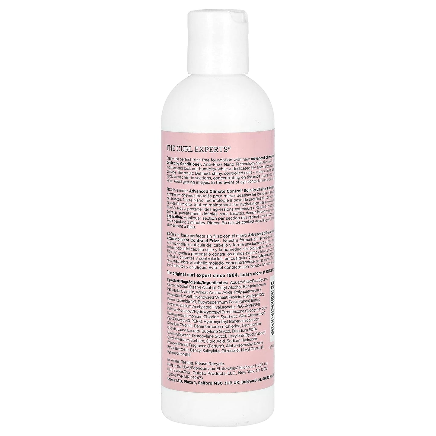 Ouidad, Advanced Climate Control®, Defrizzing Conditioner, All Curl Types, 8.5 fl oz (250 ml) - Image 2