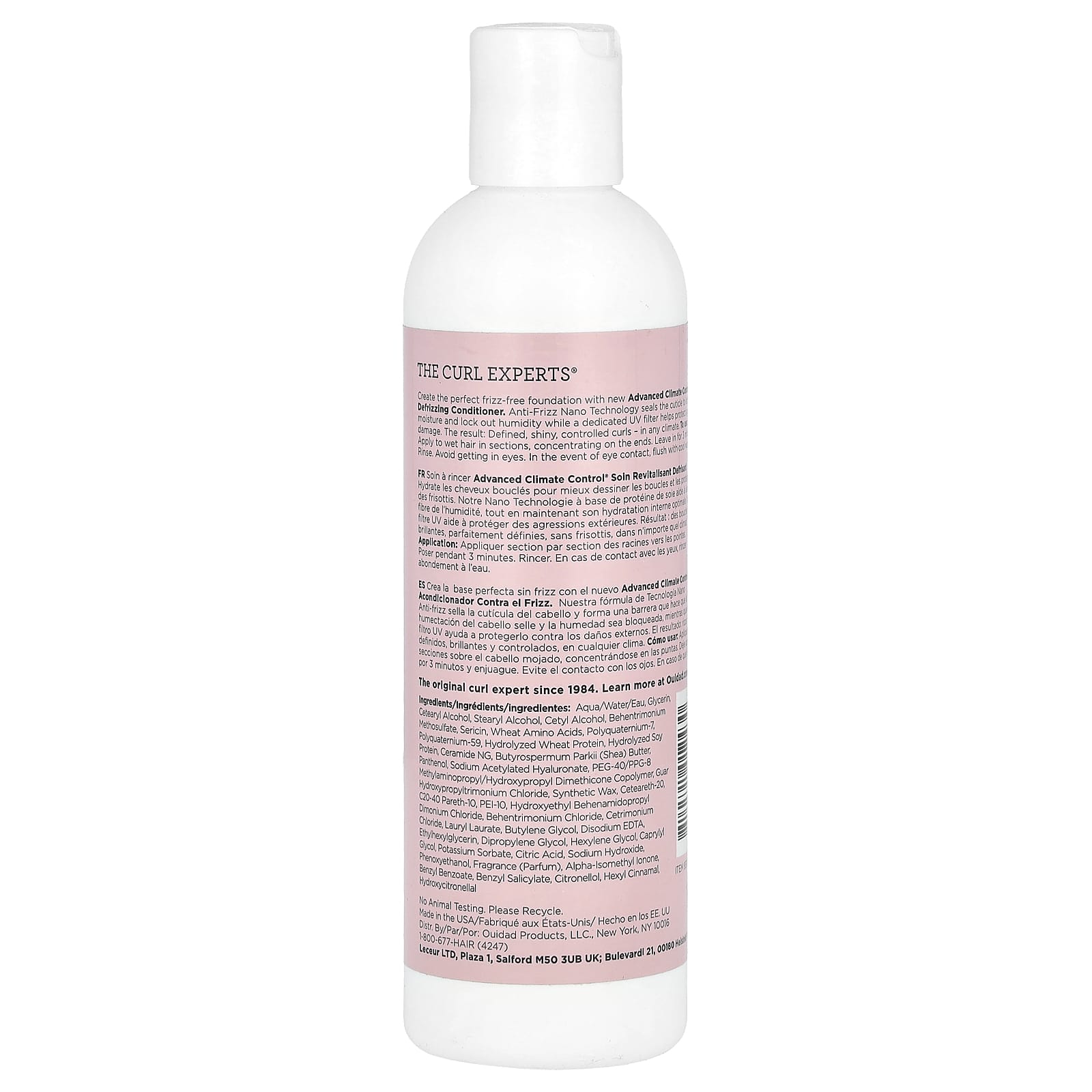 Ouidad, Advanced Climate Control®, Defrizzing Conditioner, All Curl Types, 8.5 fl oz (250 ml) - Image 2